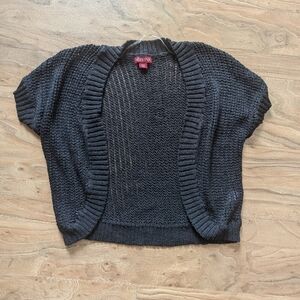 Y2K Merona Black Knit Crop Top